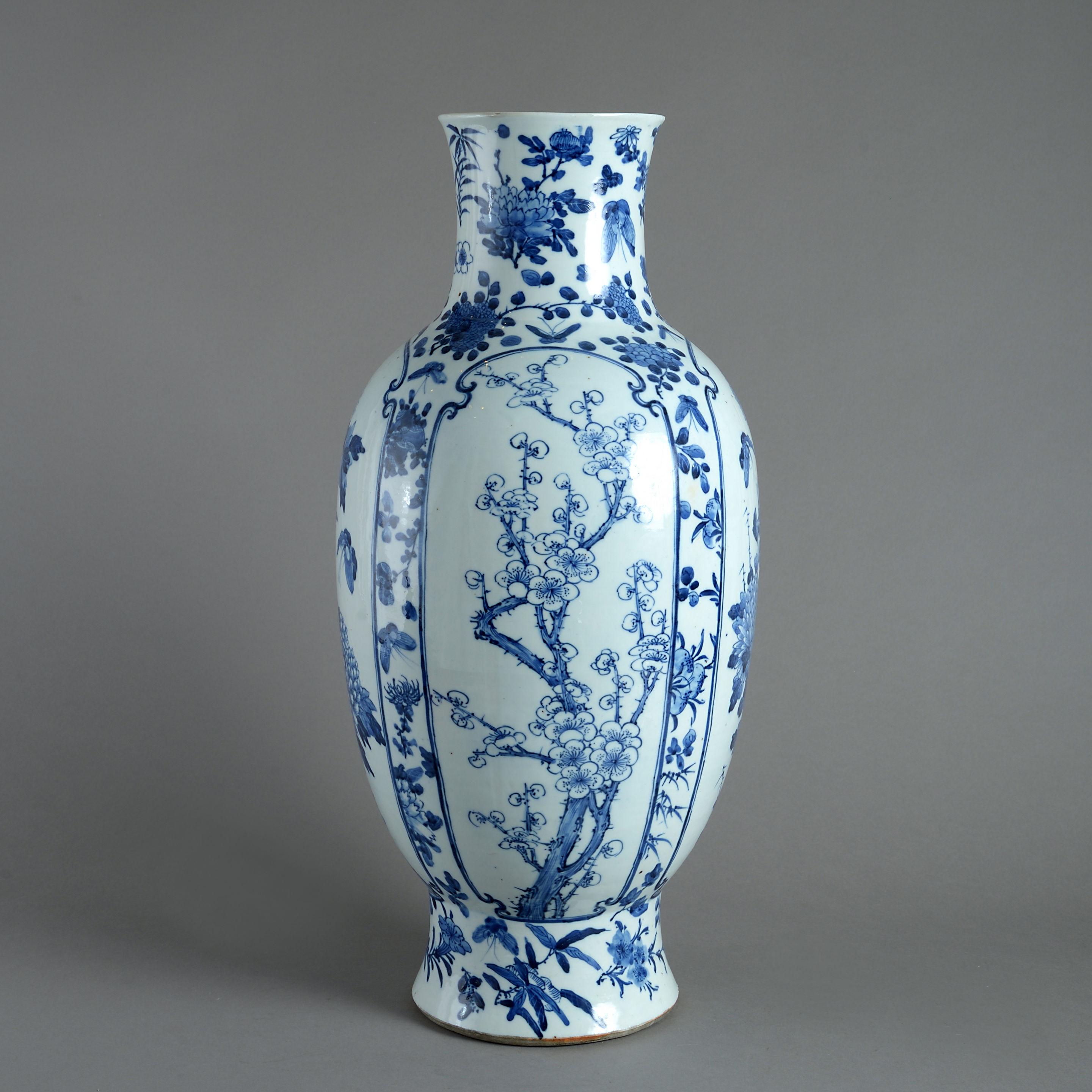 qianlong blue and white porcelain