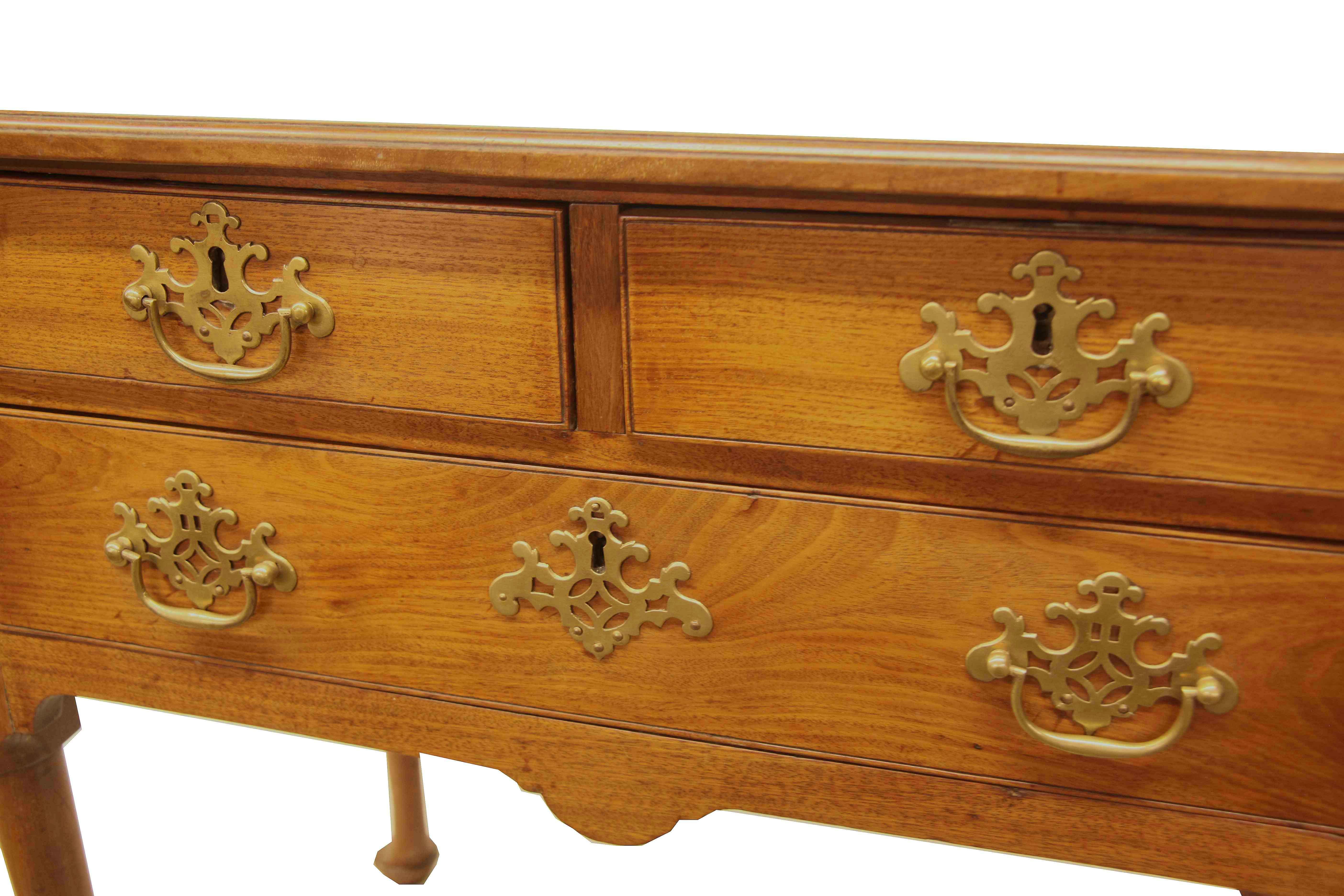 18th Century Queen Anne Lowboy For Sale 7