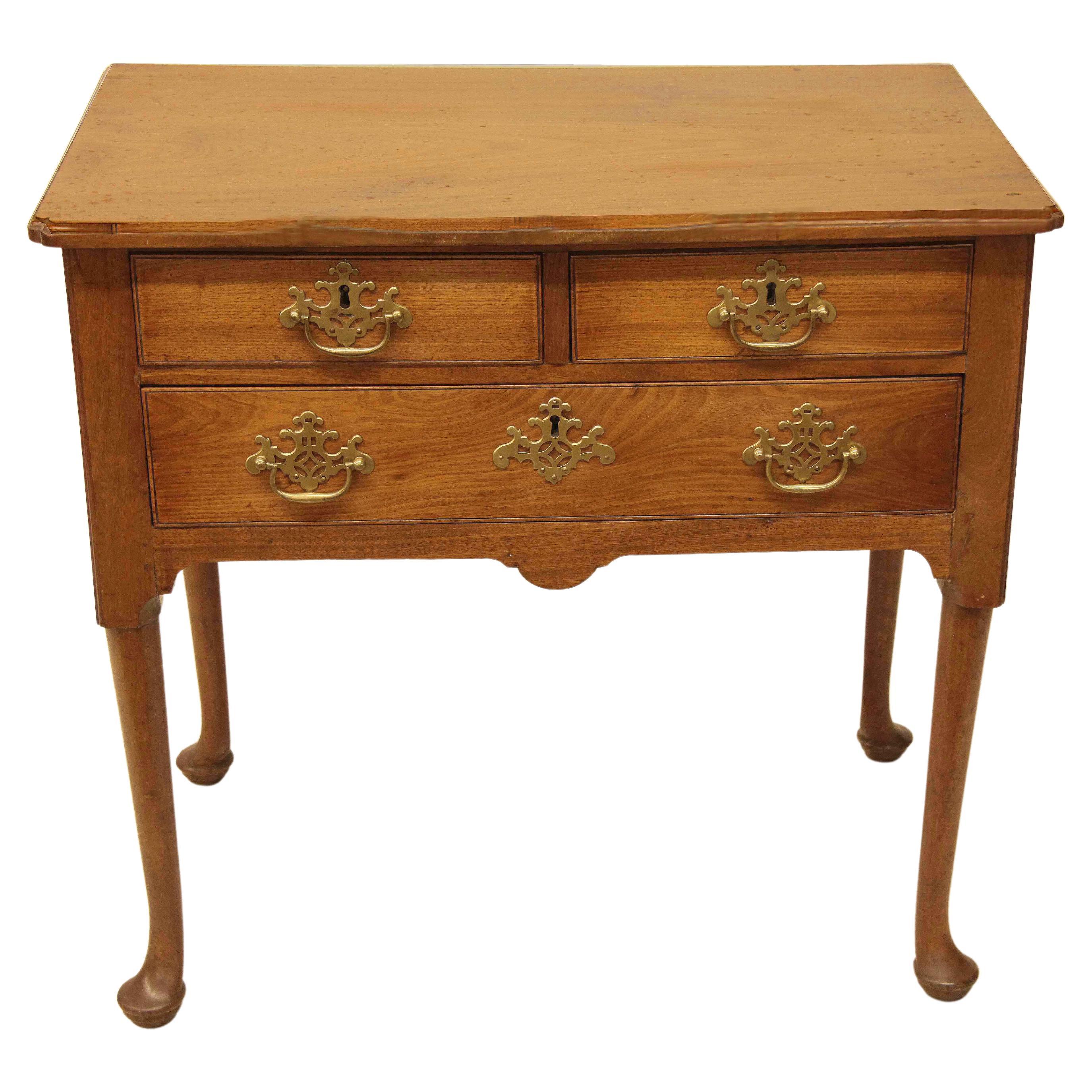 18th Century Queen Anne Lowboy For Sale