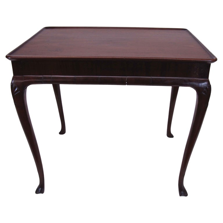 18th Century Queen Anne Silver Table For Sale at 1stDibs