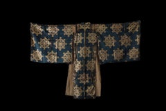 18th century Rare silk Buddhist priest dress