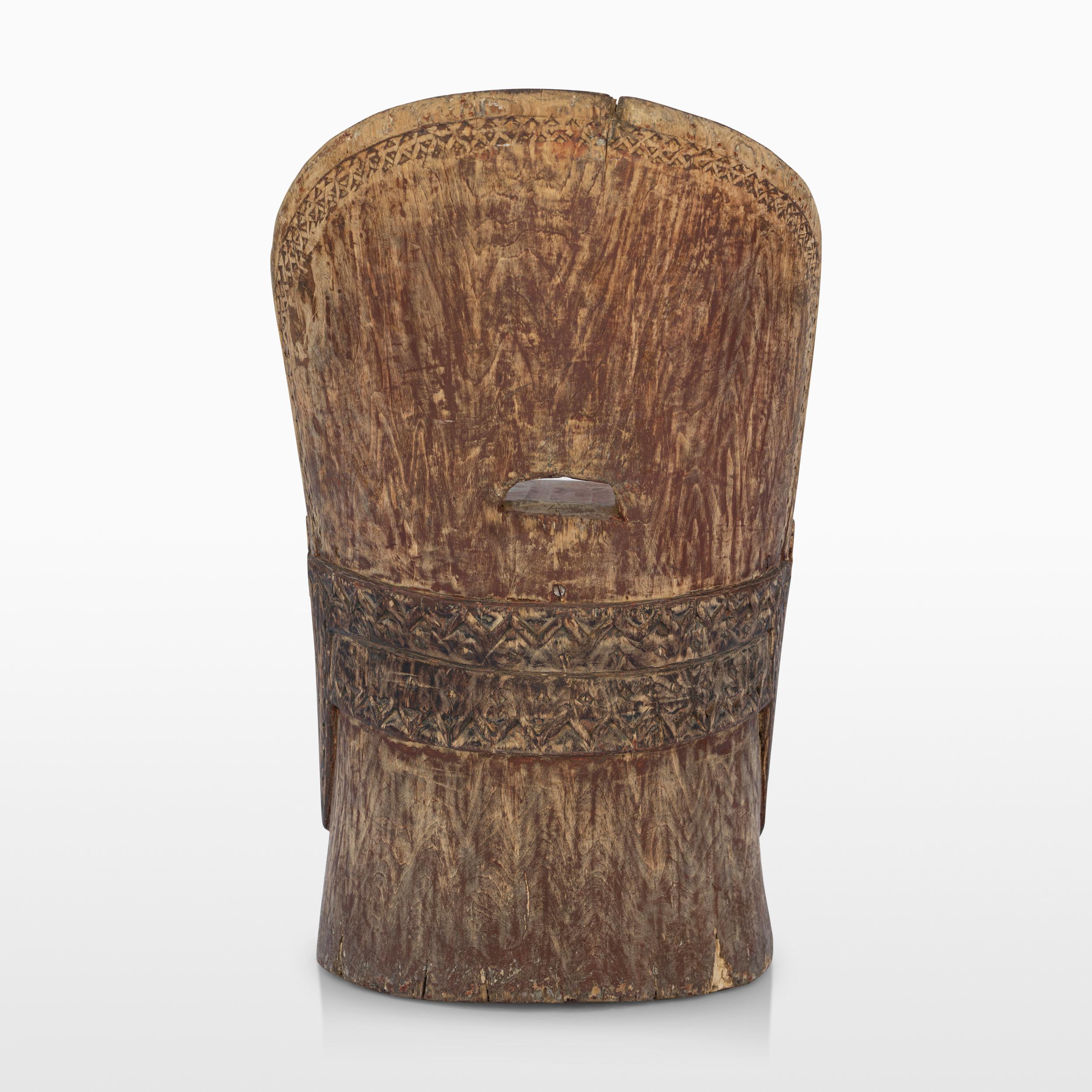 Suédois Tabouret d'art populaire suédois rare du 18ème siècle en vente