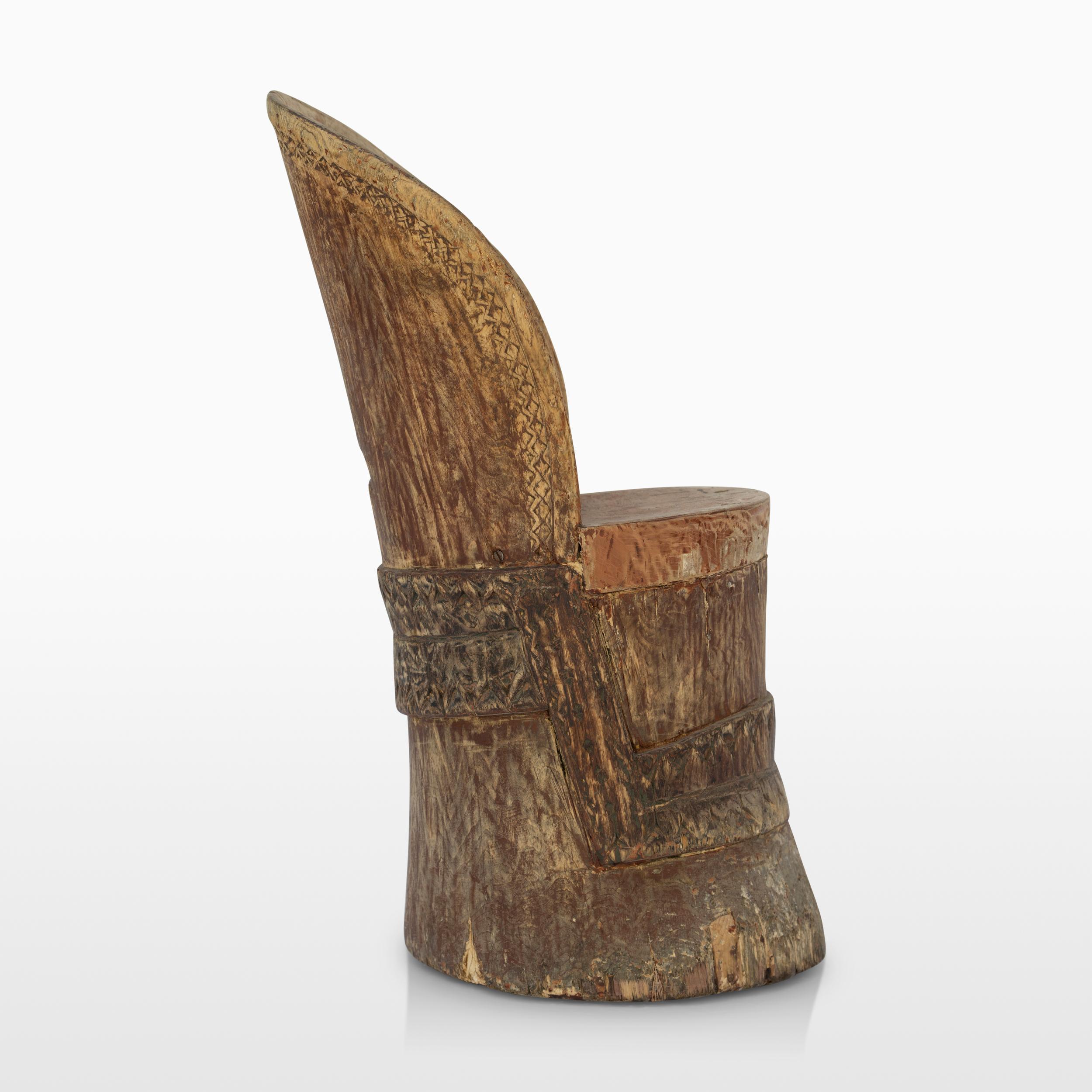 Tabouret d'art populaire suédois rare du 18ème siècle Bon état - En vente à Chicago, IL