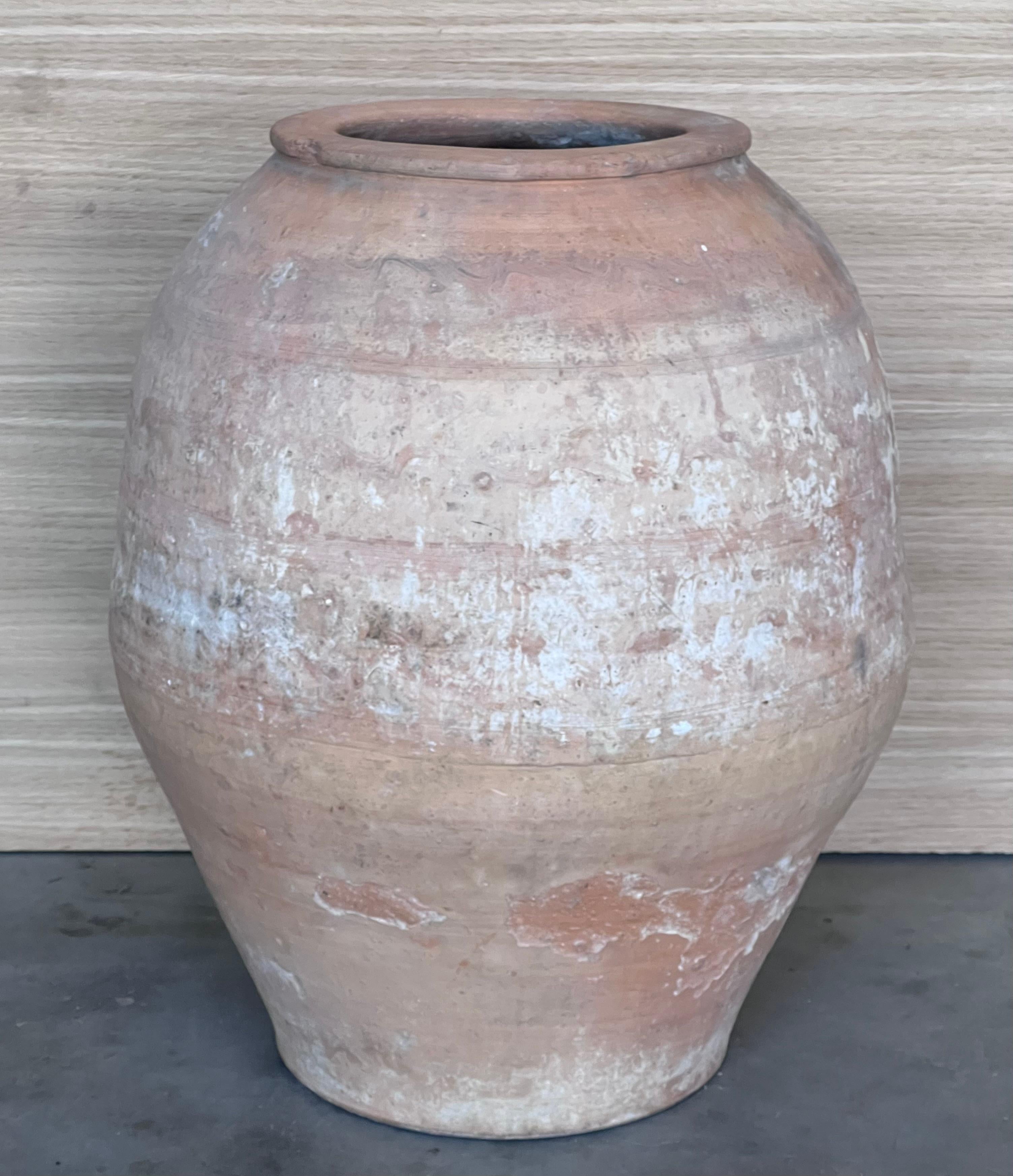 18th Century Rare Terracotta Hand Carved French Biot Pot 4