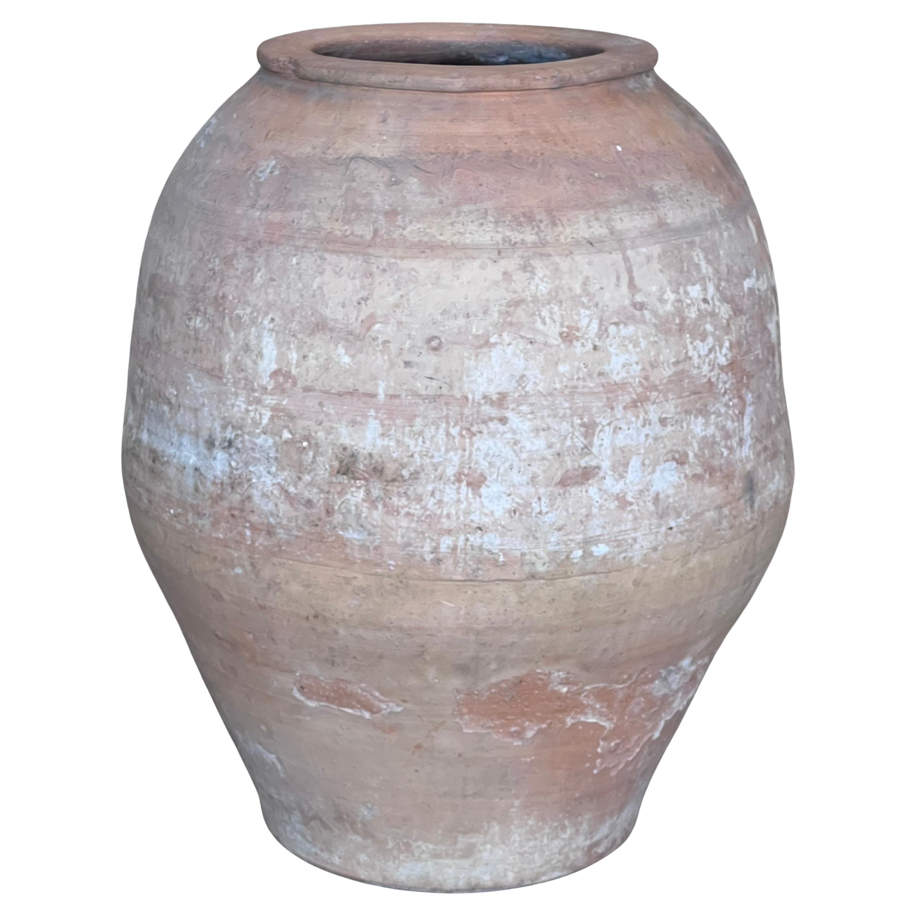 18th Century Rare Terracotta Hand Carved French Biot Pot