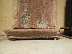 18th Century Red Sandstone Niche