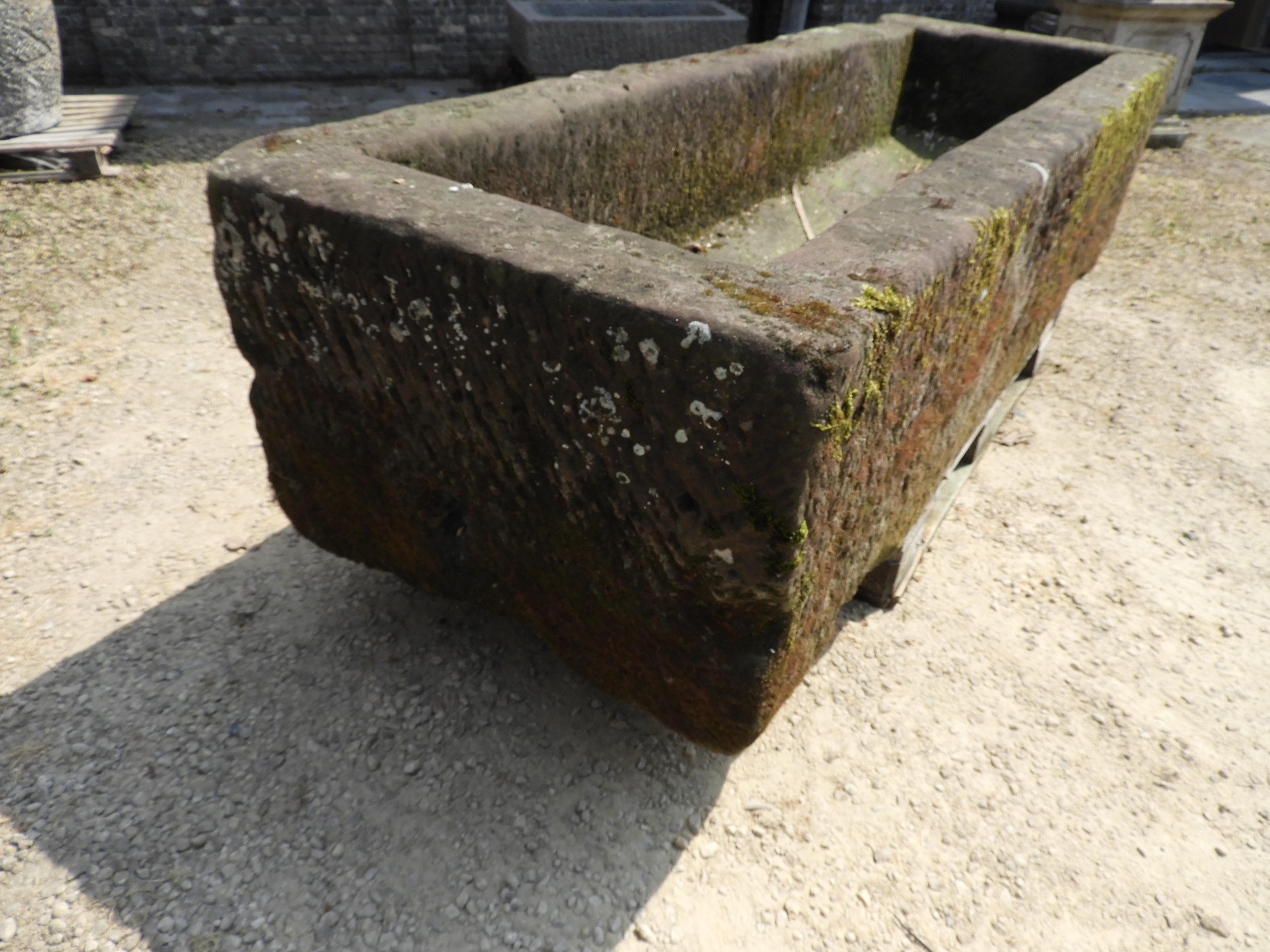 Other 18th Century Red Sandstone Trough For Sale