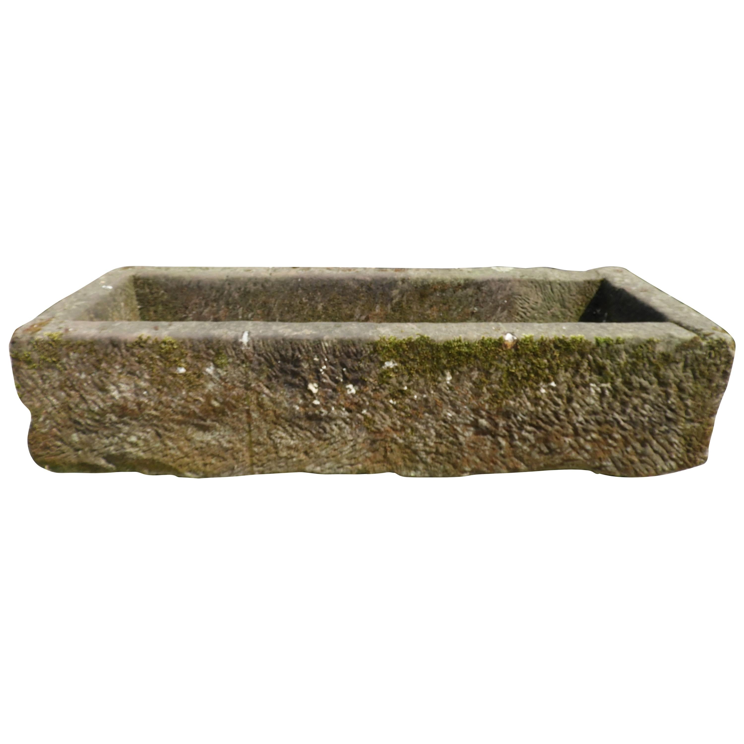 18th Century Red Sandstone Trough For Sale