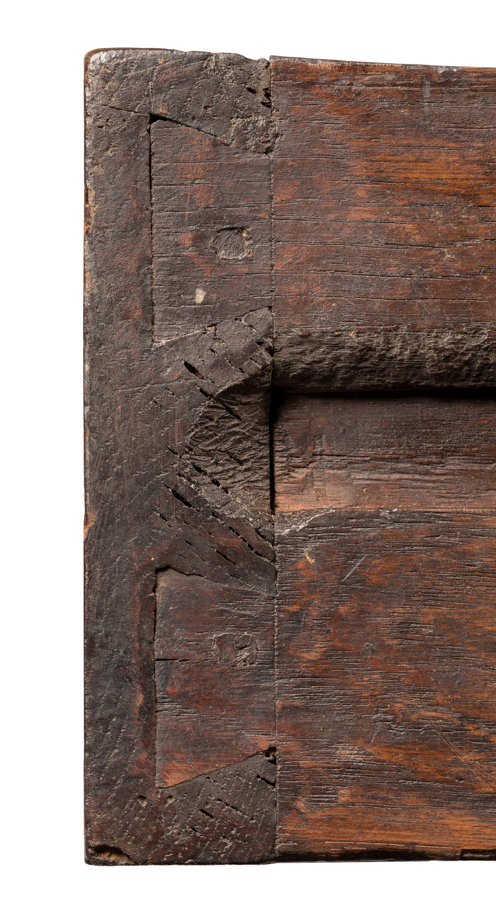 Carved 18th Century Spanish Rustic Refectory Dining Table