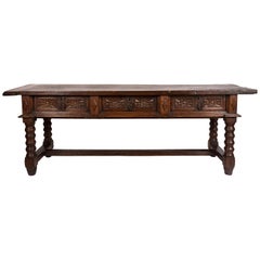Used 18th Century Refectory/Dining Table