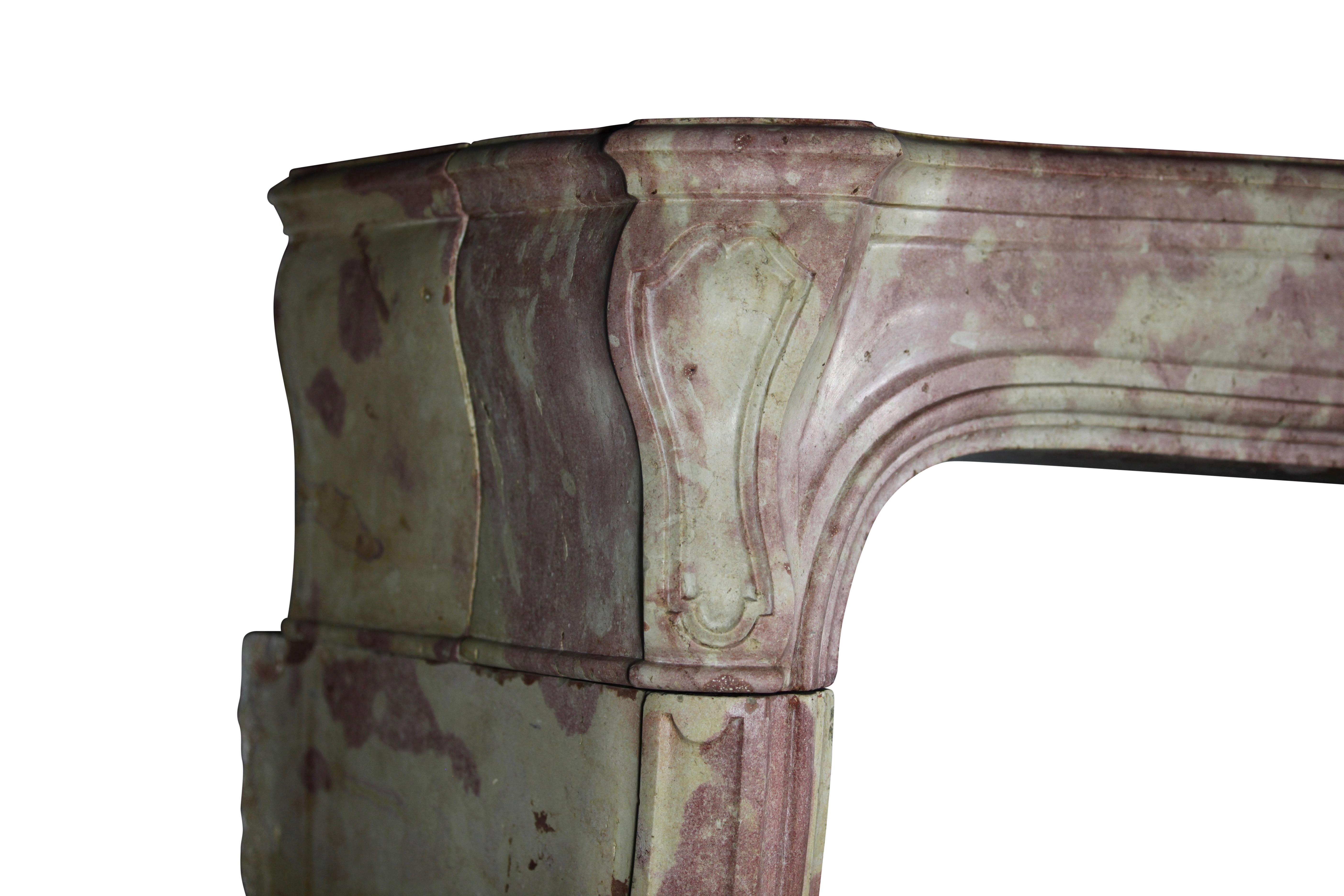 18th Century Regency French Country Antique Fireplace Mantle For Sale 6