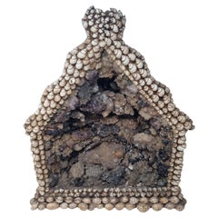 18th Century Regency Minerals Composition in a Shell-Lined Hut