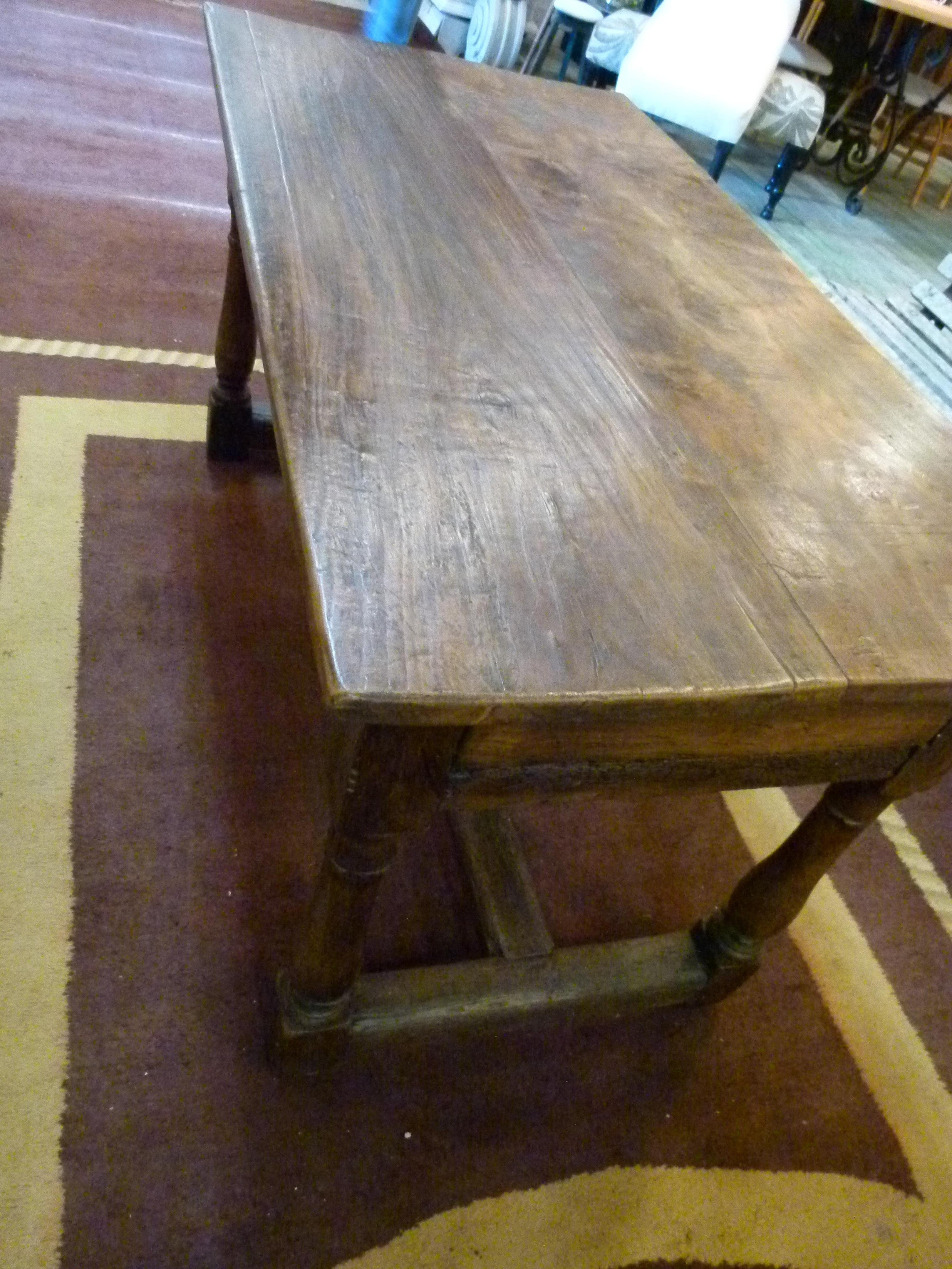 Louis XIV 18th Century Restored Walnut Table