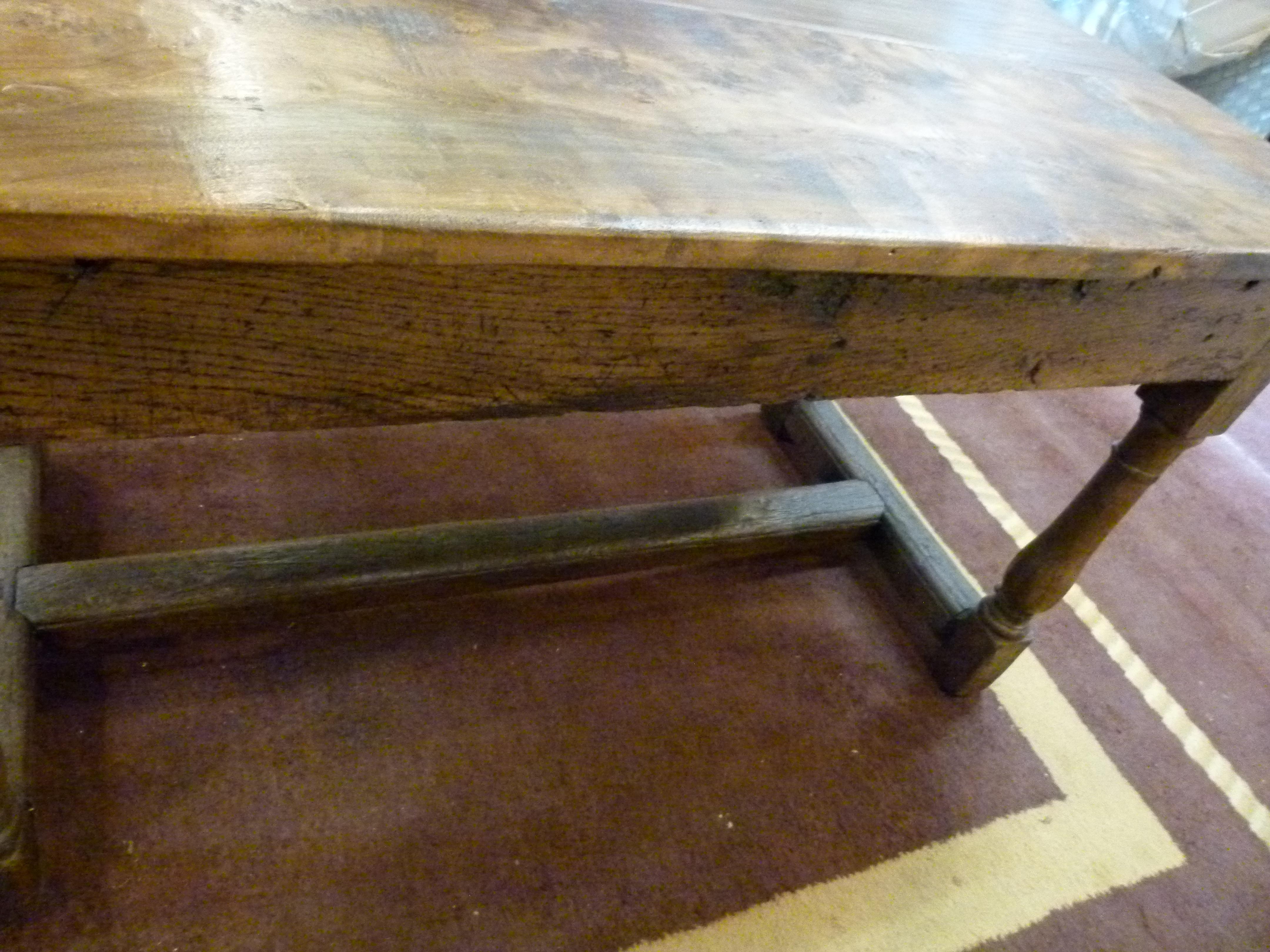 18th Century and Earlier 18th Century Restored Walnut Table