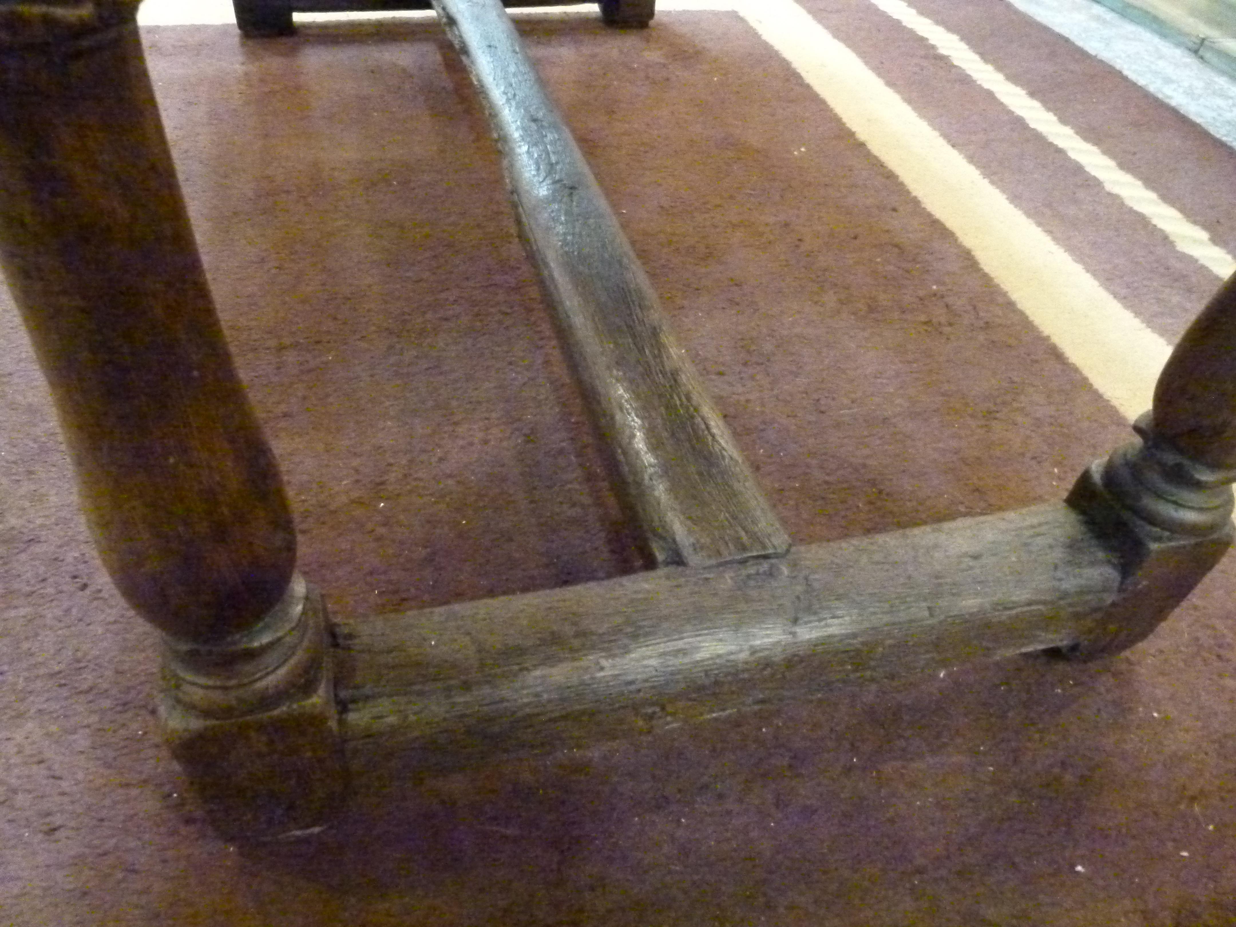 18th Century Restored Walnut Table 2