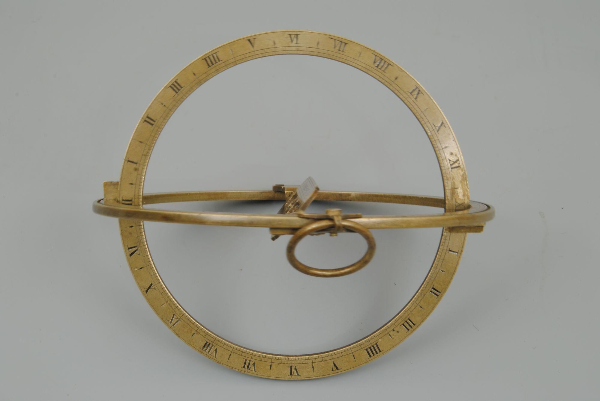 English 18th Century Ring Dial by Gilbert, London For Sale