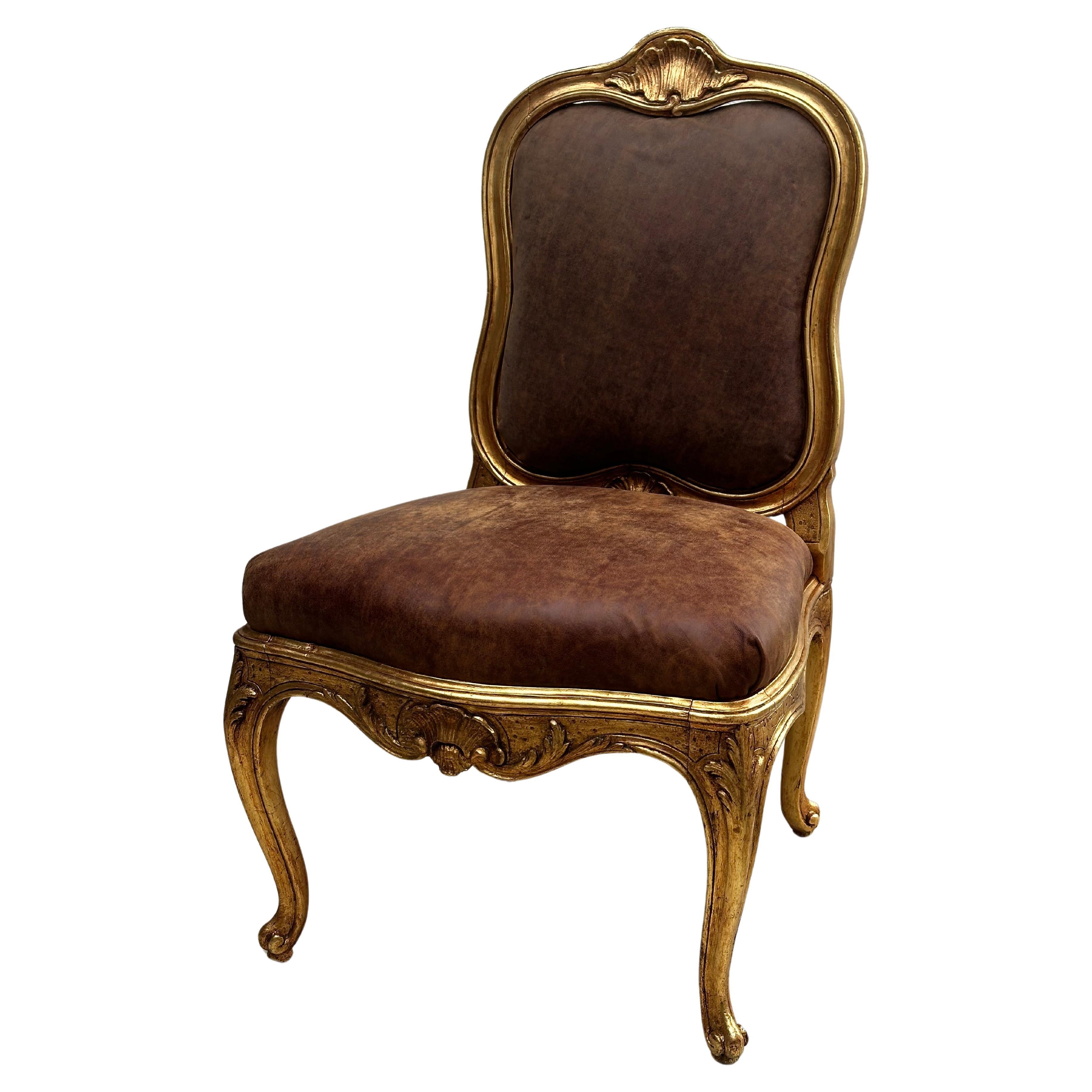 18th Century Rococo chair  For Sale