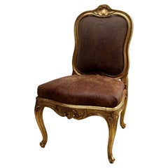 Chaise rococo du 18e siècle 