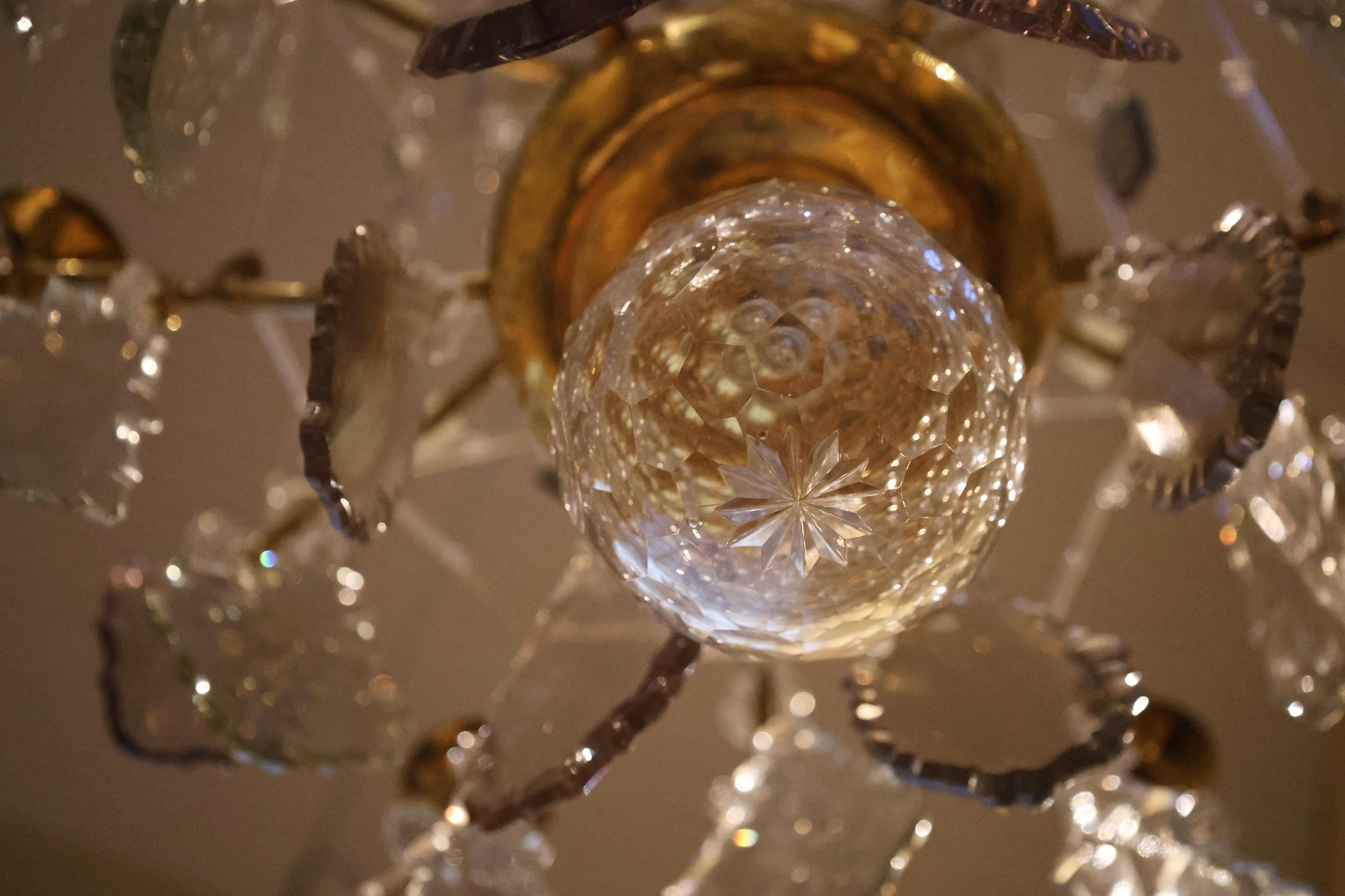 Suédois Lustre Rococo du 18ème siècle en vente