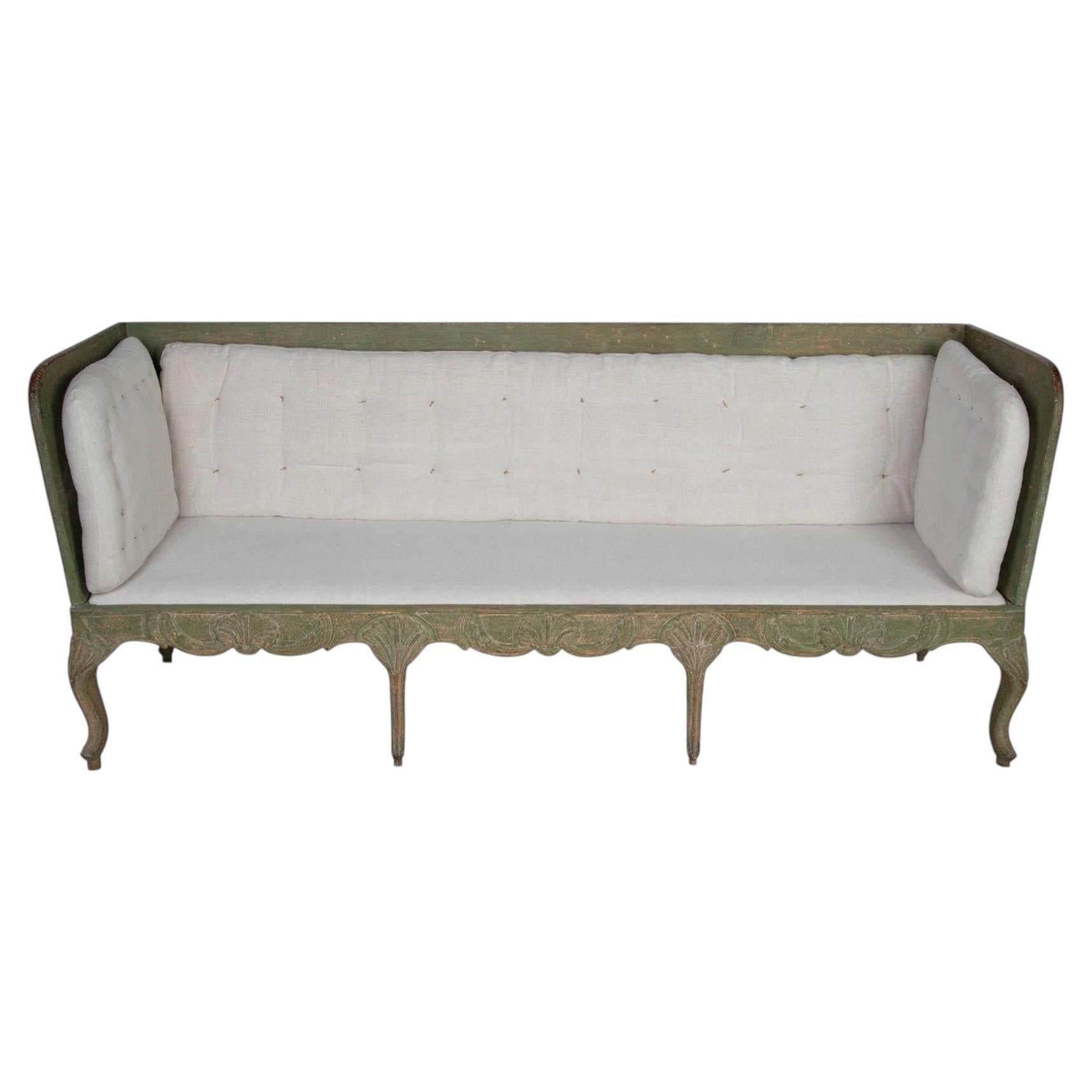 18th Century Rococo Period Sofa
