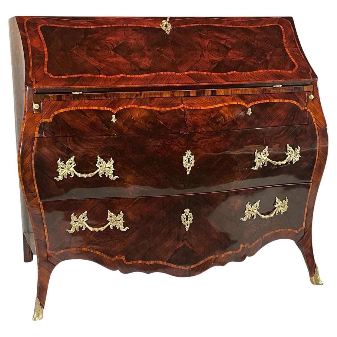18th century Rococo Secretary Desk, Germany 1750
