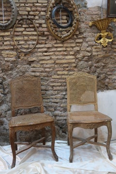 18th Century Rococo Set of Chairs