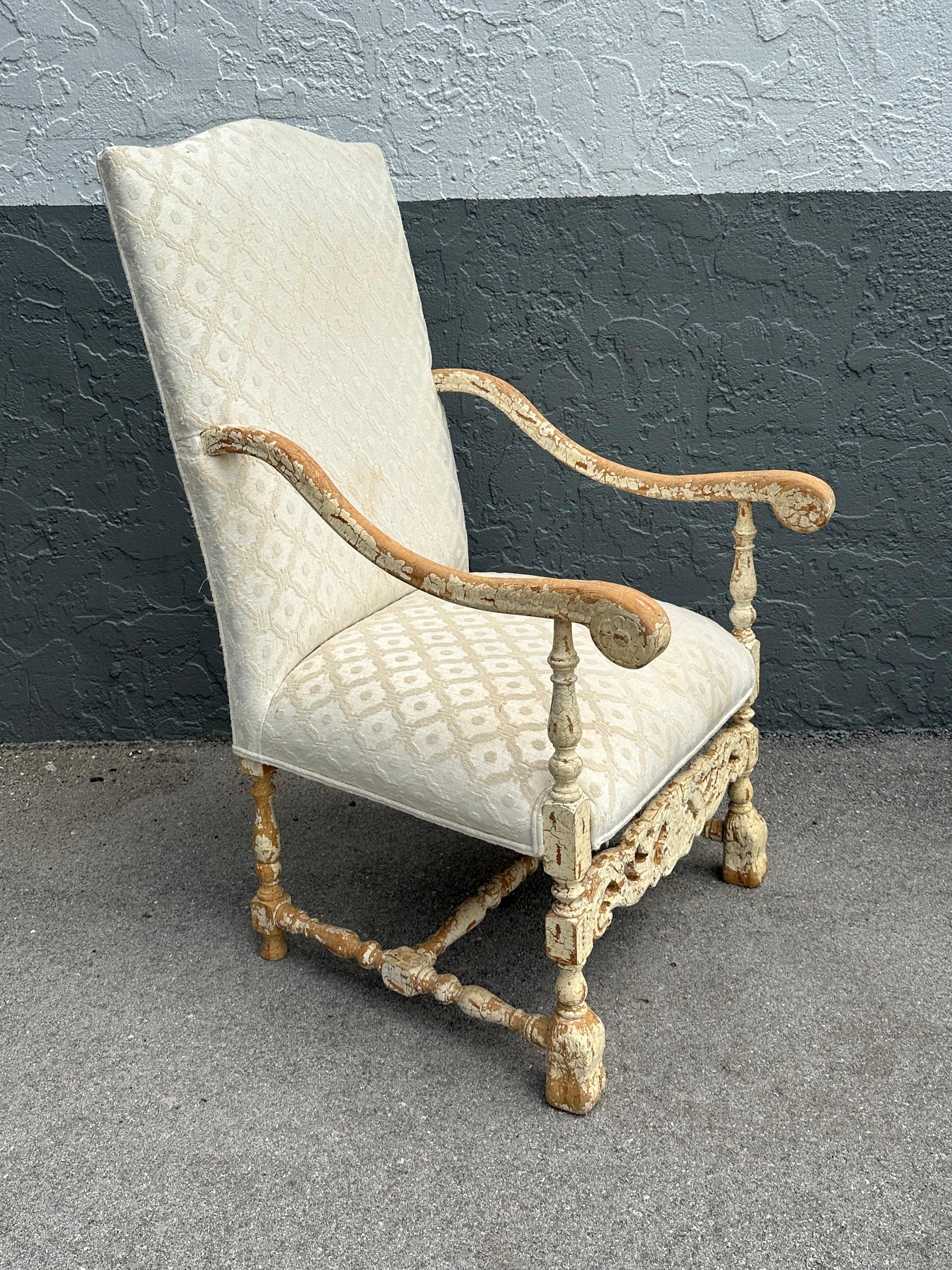 18th Century Rococo Swedish Armchair For Sale 3