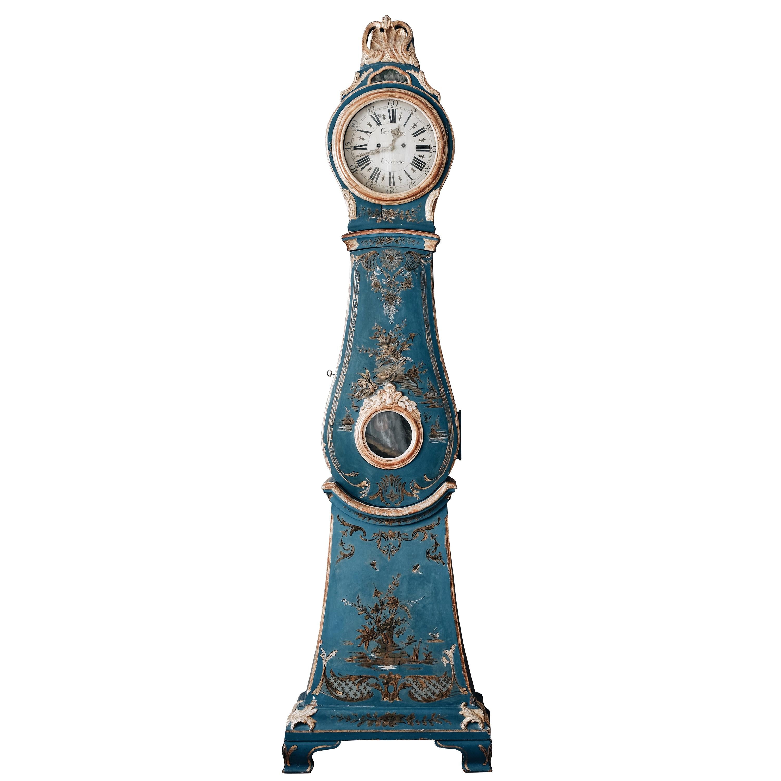 18th Century Rococo Tall Case Clock