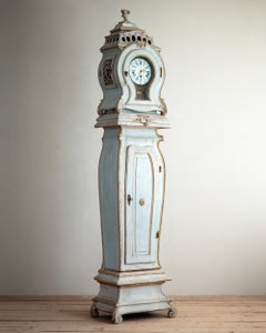 Rokoko-Standuhr von Christophe Balkes, Dänemark, um 1770