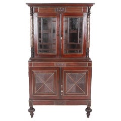 18th Century Rosewood Dutch Colonial Cabinet