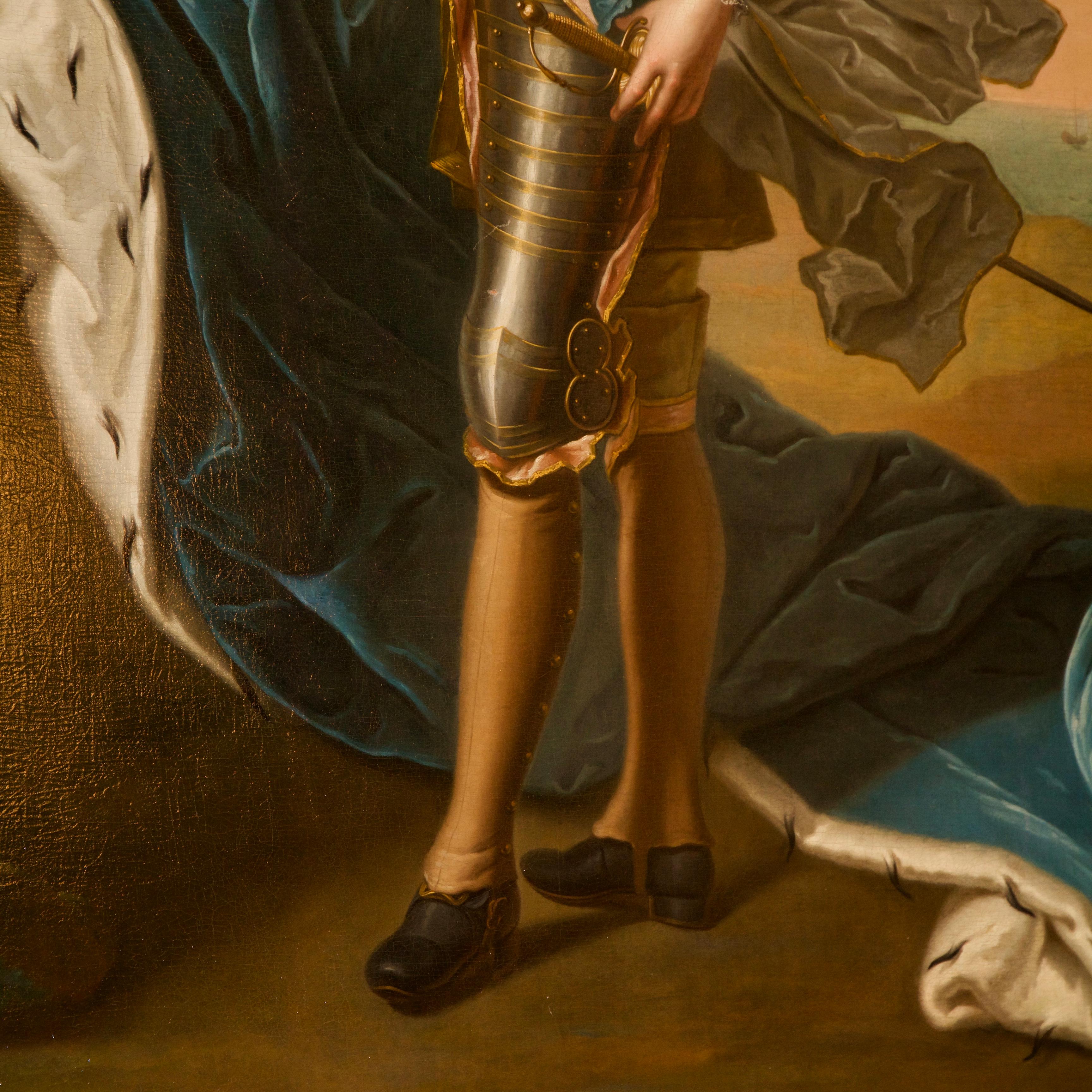 18th Century Royal Portrait by Nattier Workshop For Sale 1