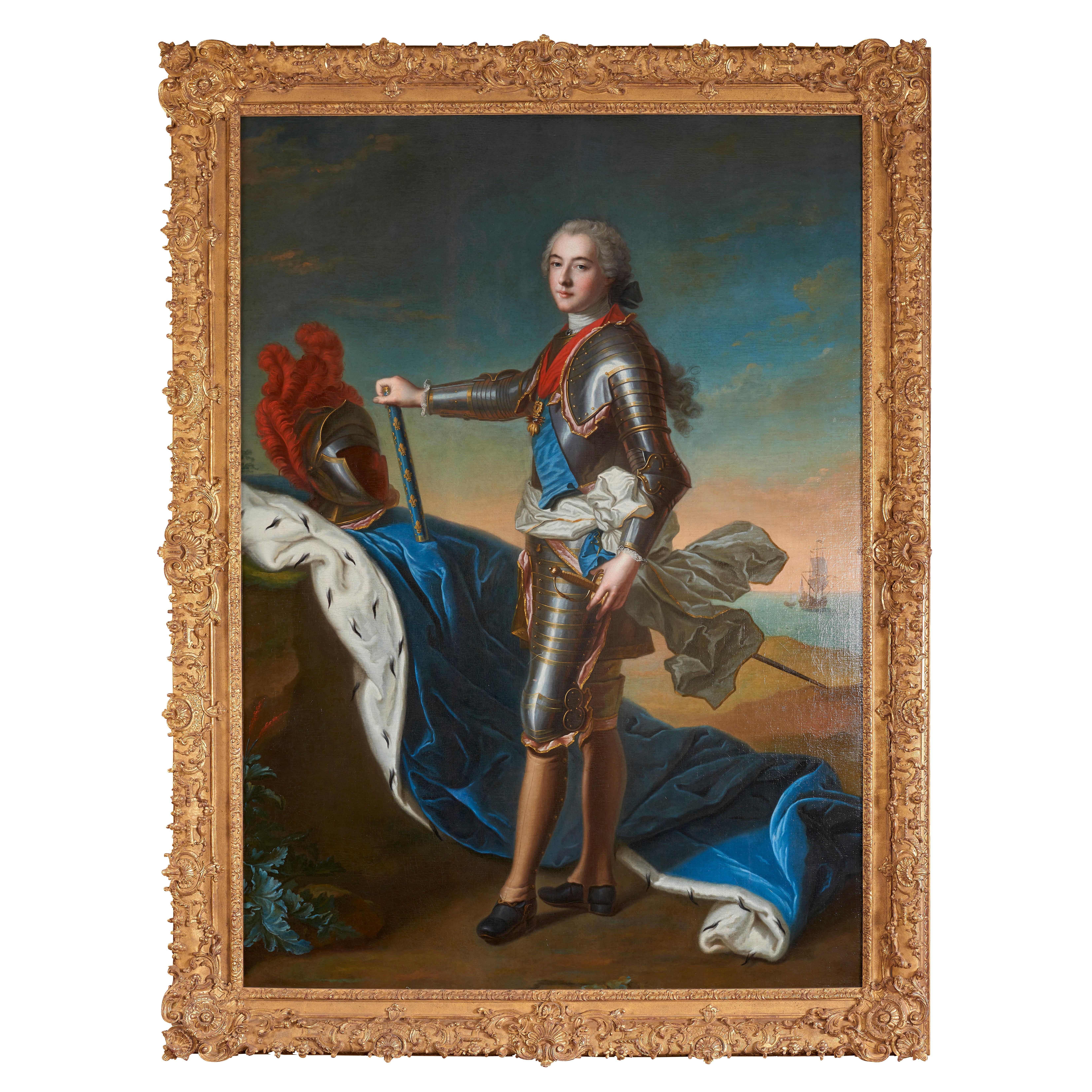18th Century Royal Portrait by Nattier Workshop For Sale