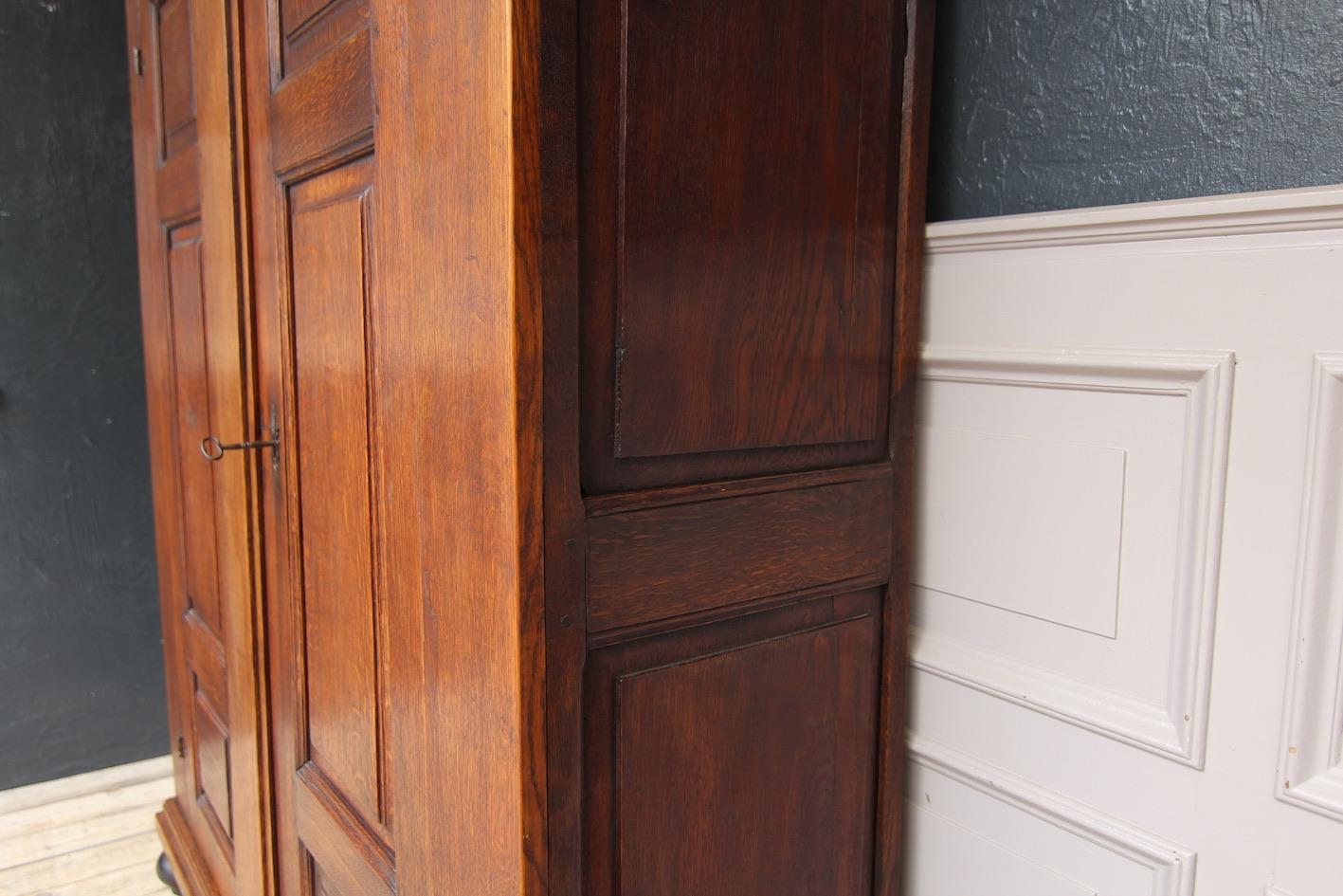 18th Century Rustic Belgian Oak Cabinet or Cupboard 7