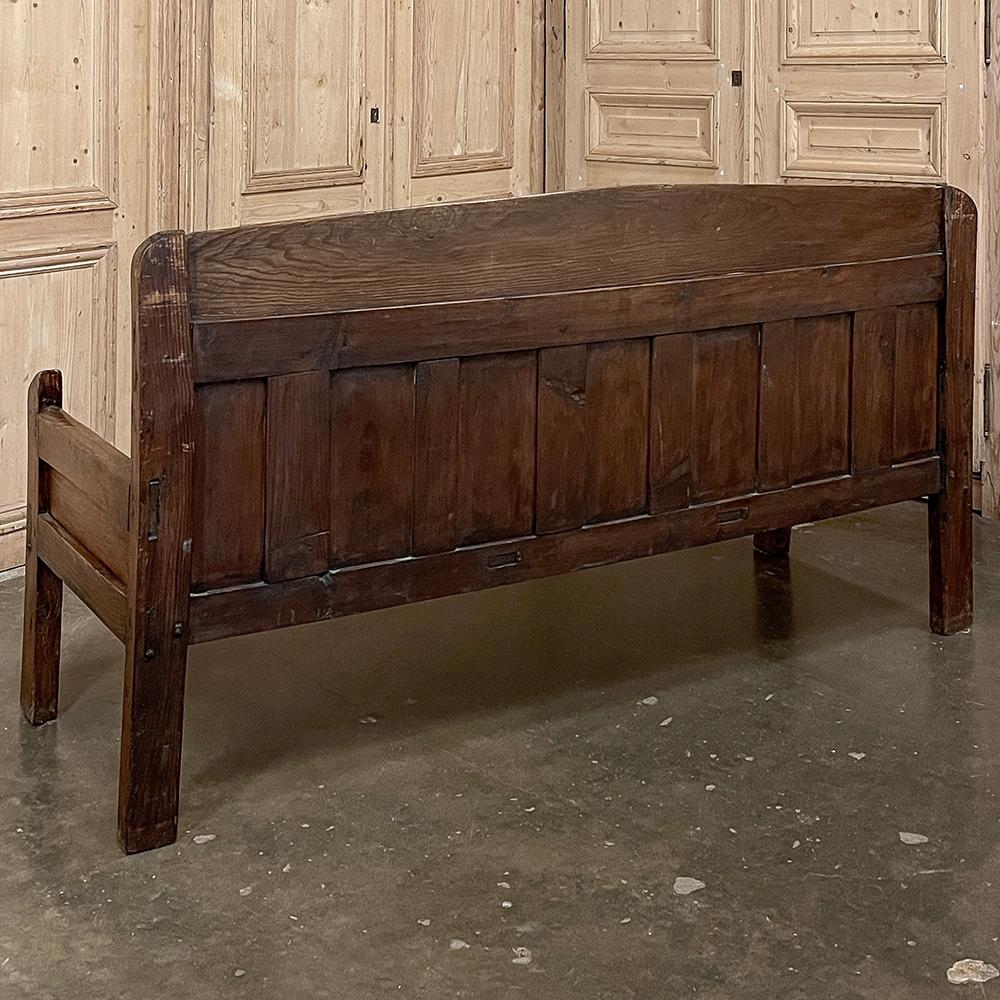 18th Century Rustic Bench For Sale 7