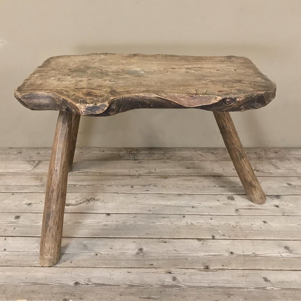 Belgian 18th Century Rustic Coffee Table or Bench