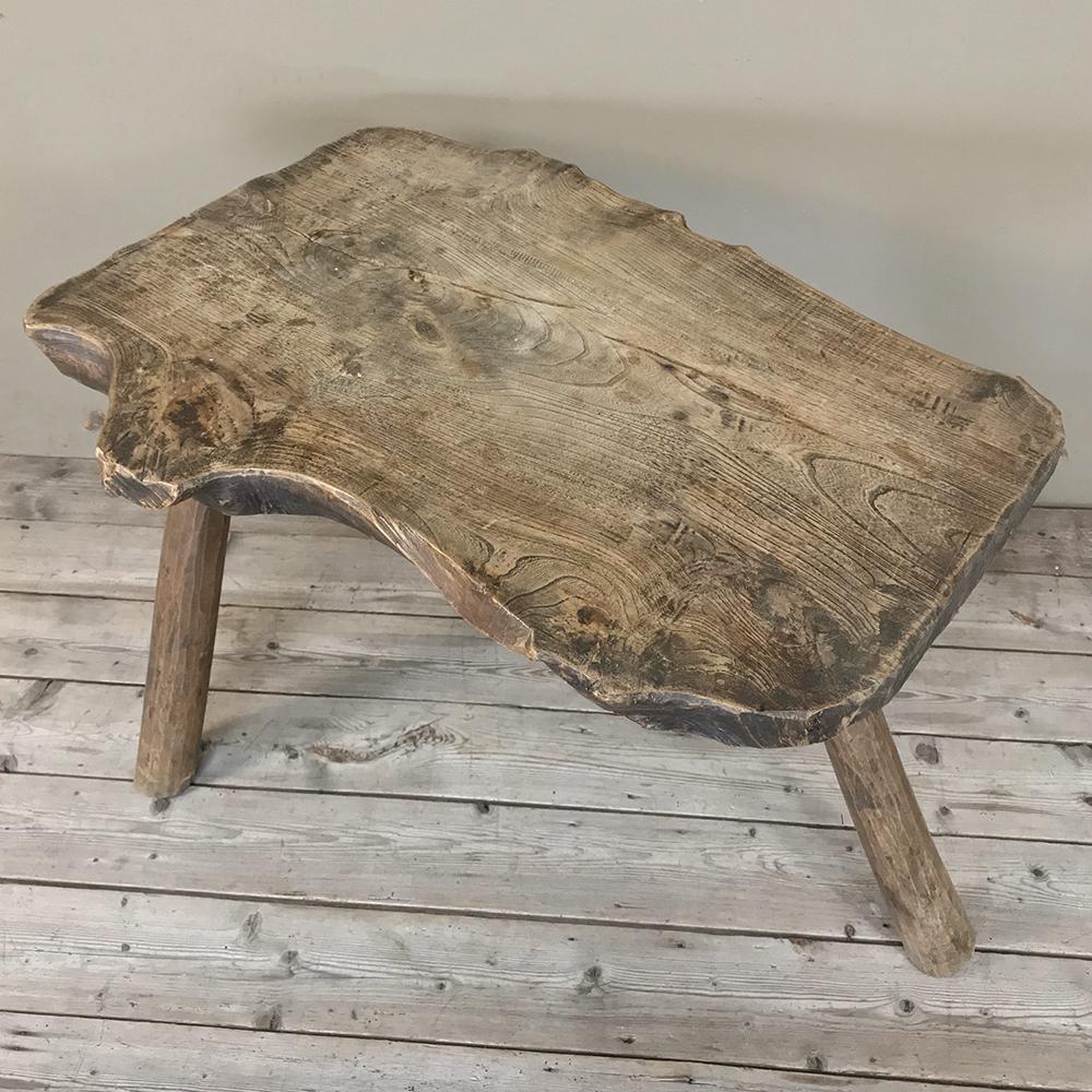 18th Century Rustic Coffee Table or Bench 2