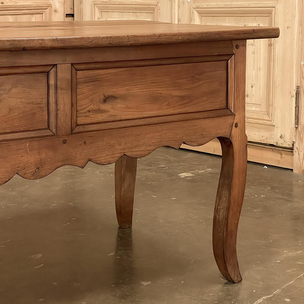 18th Century Rustic Country French Cherrywood Desk ~ Vanity For Sale 13