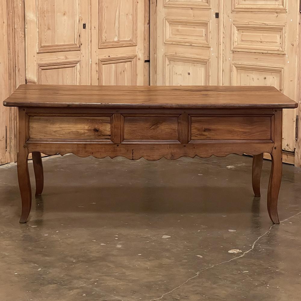 18th Century Rustic Country French Cherrywood Desk ~ Vanity For Sale 2