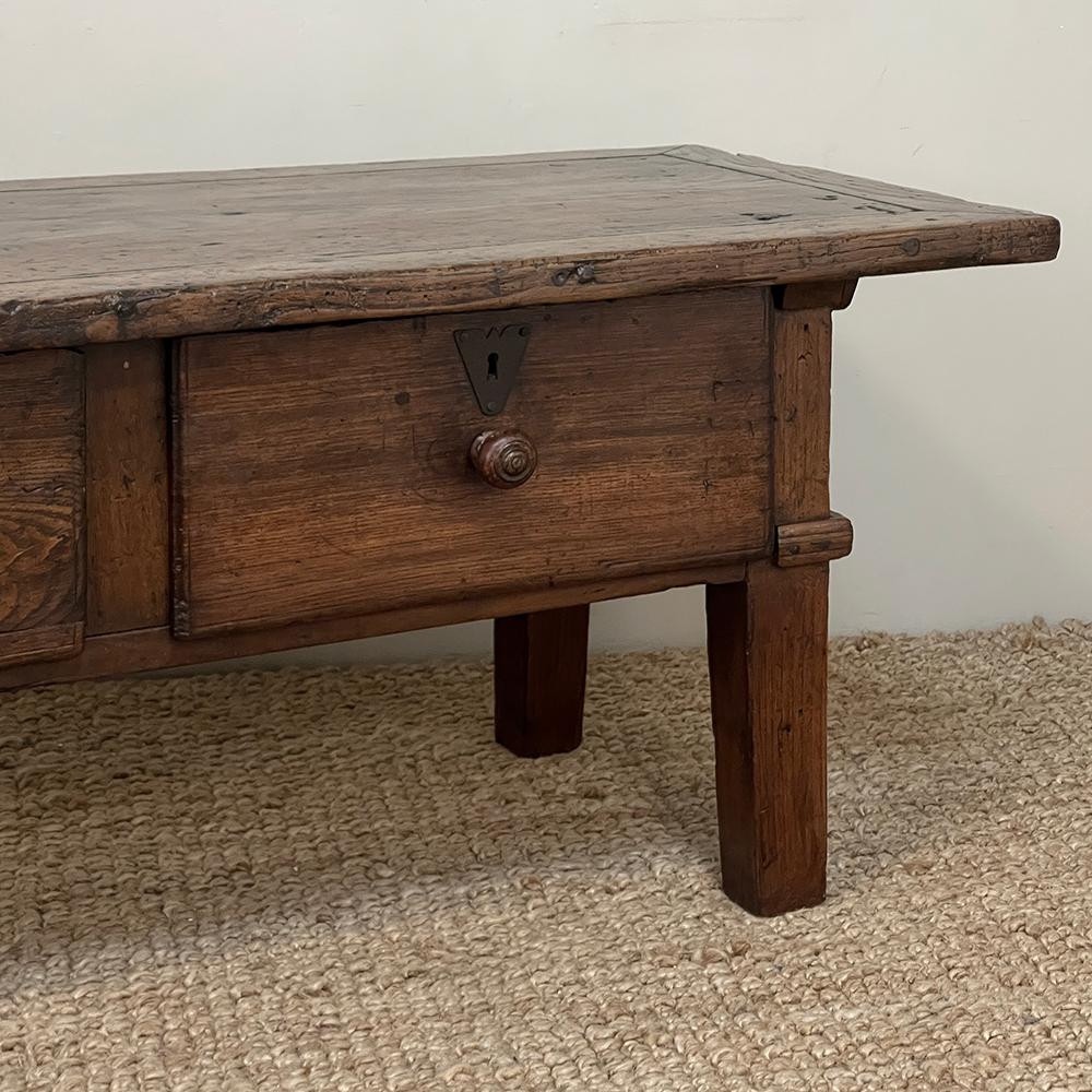 18th Century Rustic Country French Coffee Table 5