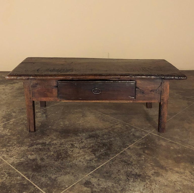 18th Century Rustic Country French Coffee Table 6