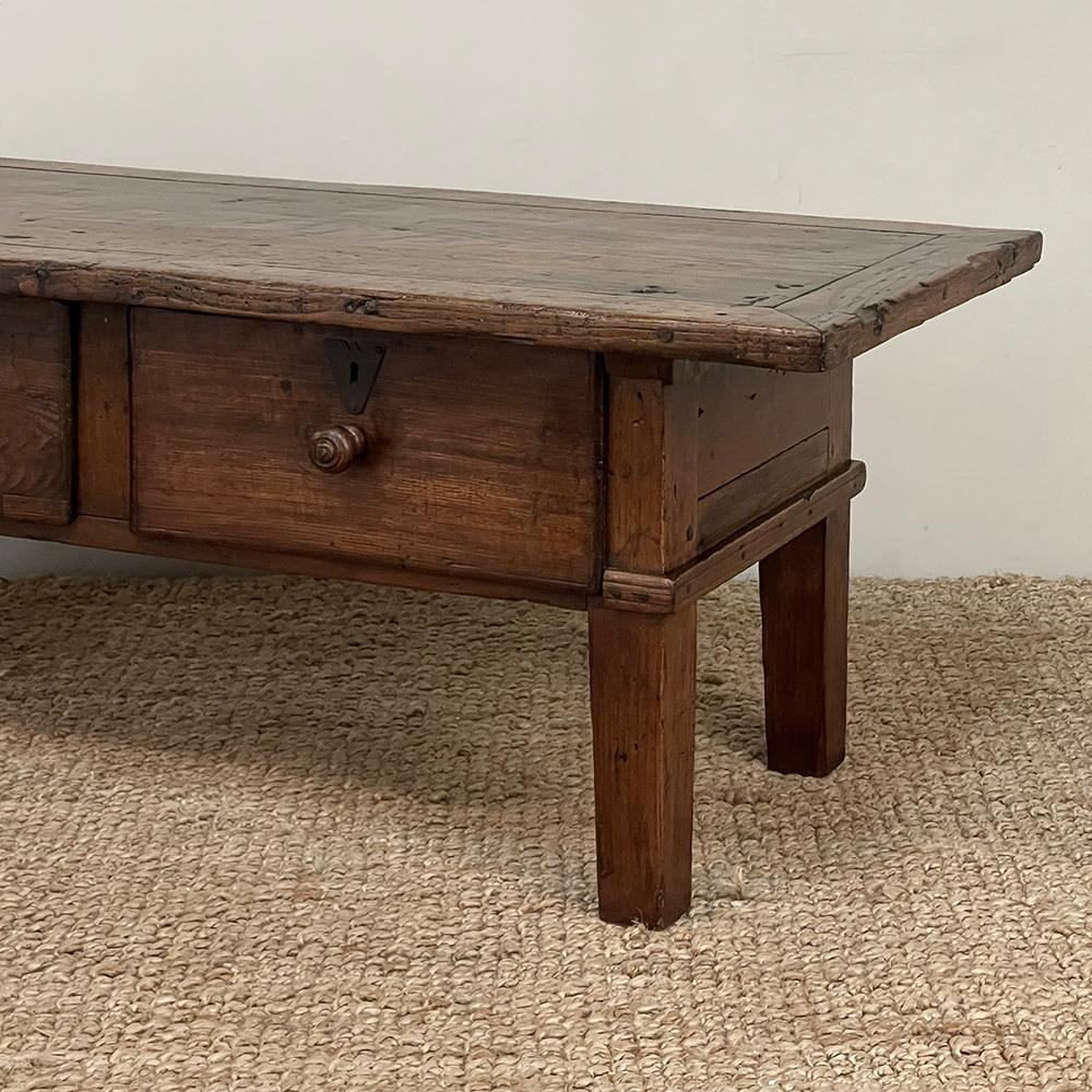 18th Century Rustic Country French Coffee Table 7