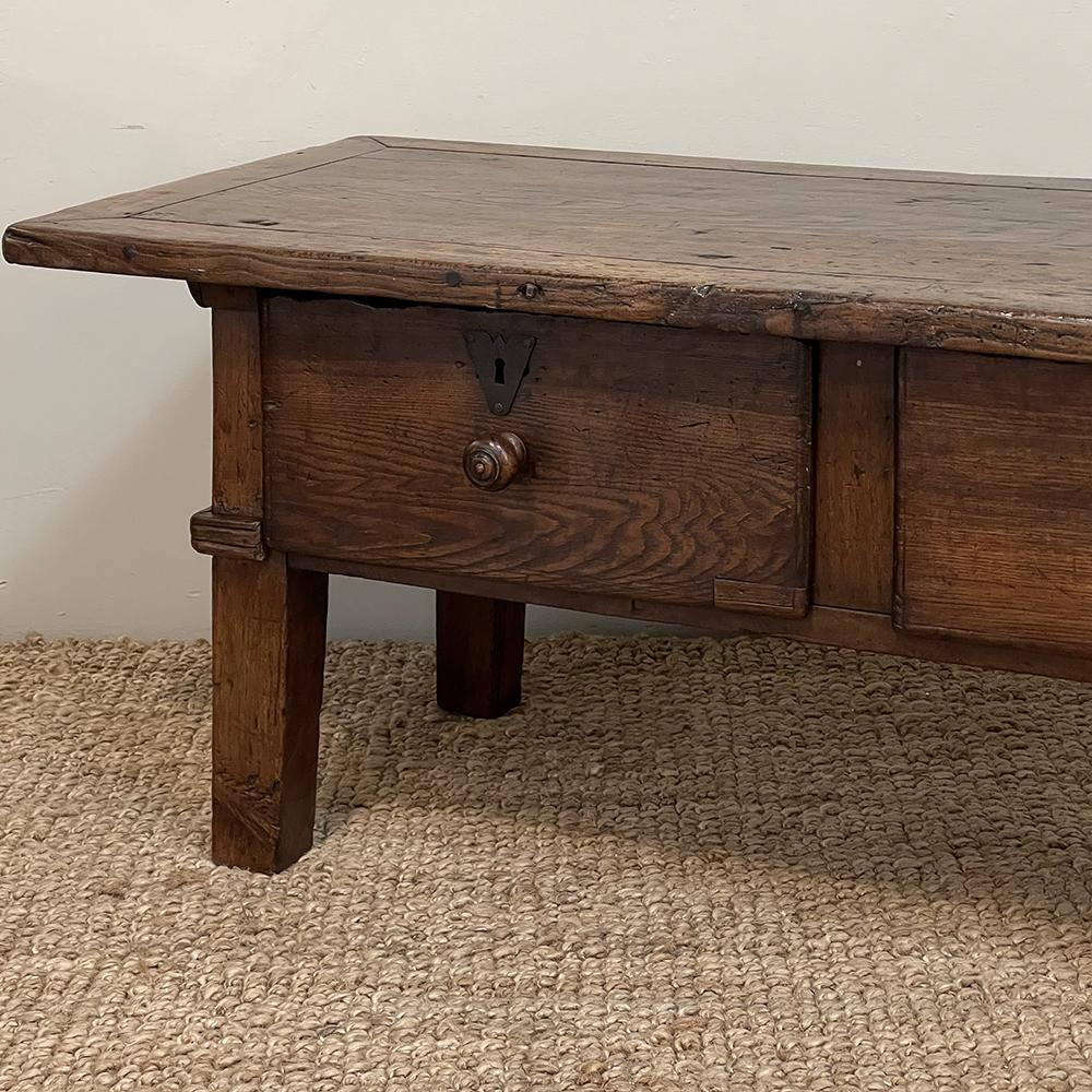 18th Century Rustic Country French Coffee Table 8