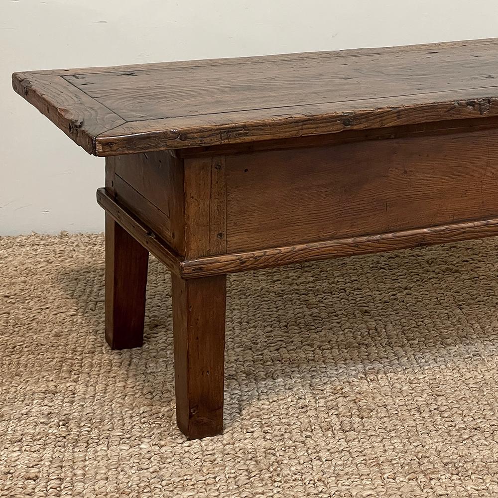 18th Century Rustic Country French Coffee Table 9