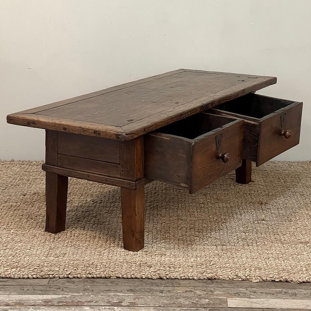 18th Century Rustic Country French Coffee Table 3
