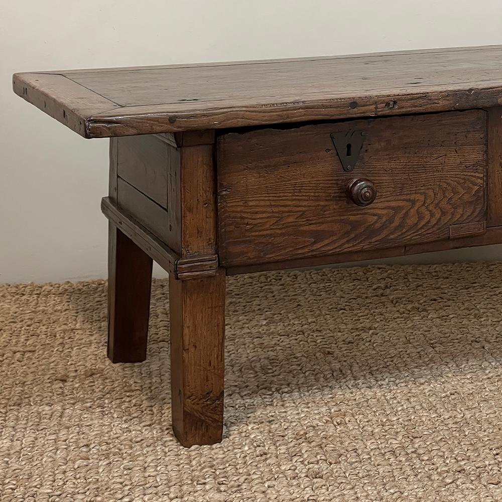 18th Century Rustic Country French Coffee Table 4