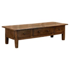 Antique 18th Century Rustic Country French Coffee Table 