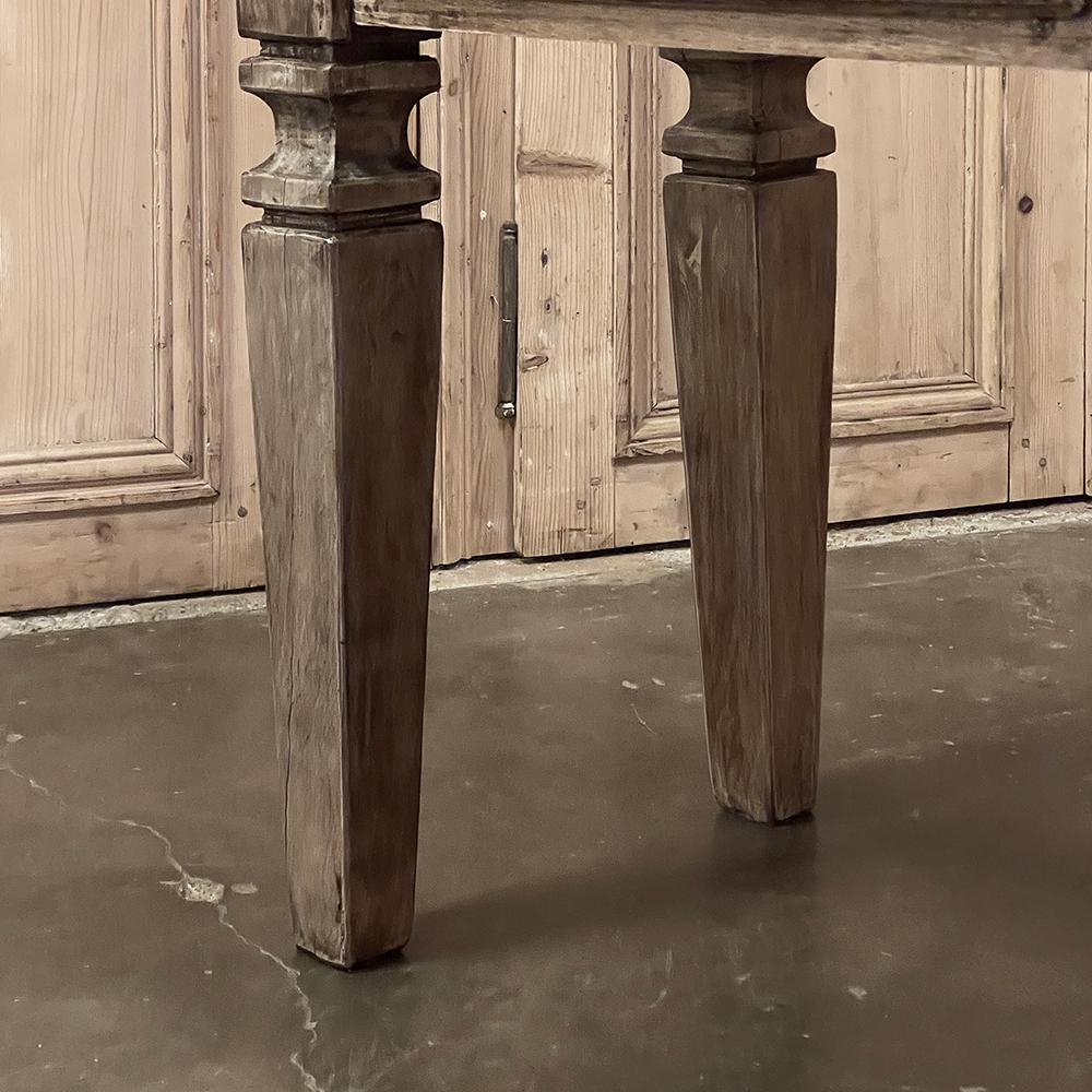 18th Century Rustic Country French Console ~ Sofa Table For Sale 9