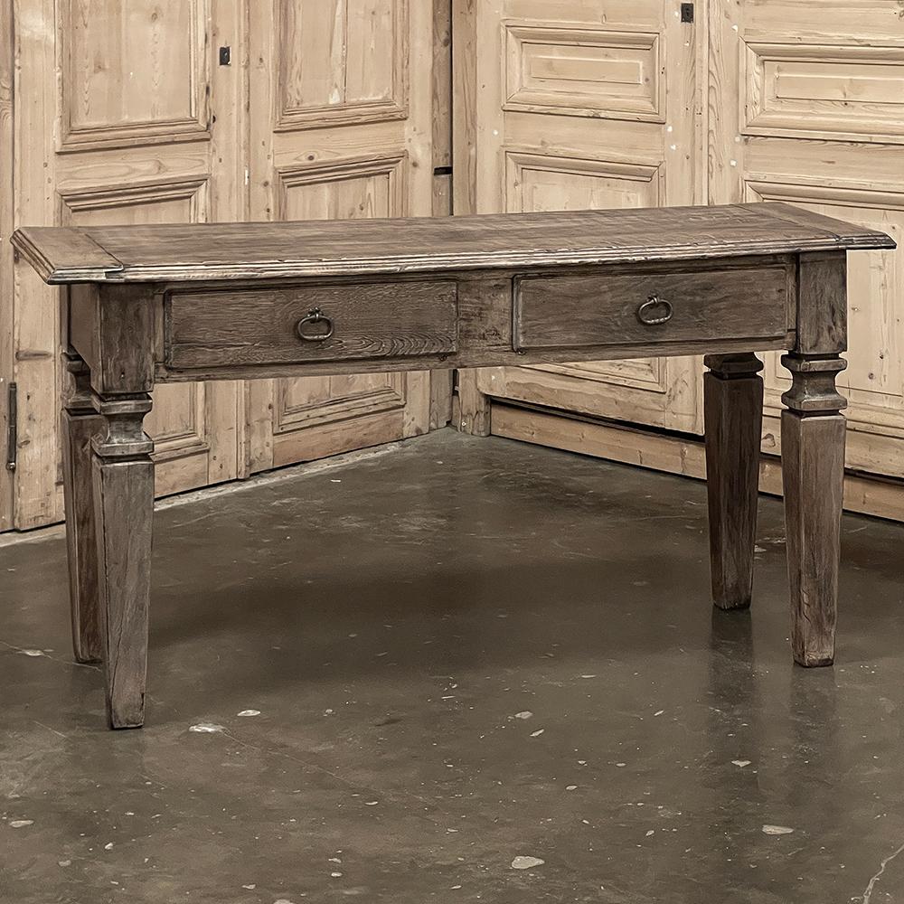 Hand-Crafted 18th Century Rustic Country French Console ~ Sofa Table For Sale