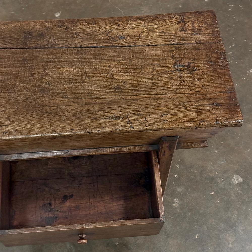 18th Century Rustic Country French Doughbox ~ Petrin ~ Credenza For Sale 1
