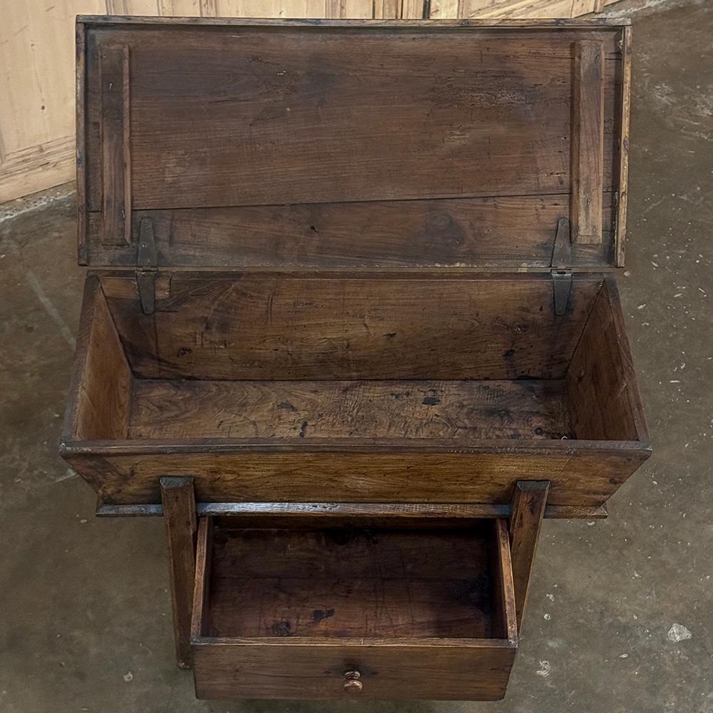 18th Century Rustic Country French Doughbox ~ Petrin ~ Credenza For Sale 2